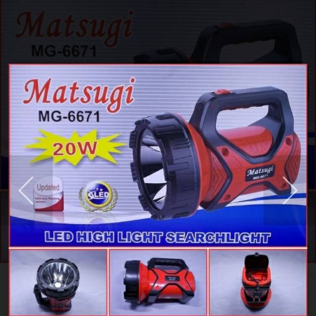 LAMPU SENTER MATSUGI MG-6671