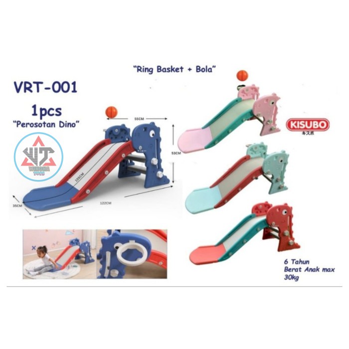 VRT001 prosotan anak mini dino dengan ring basket