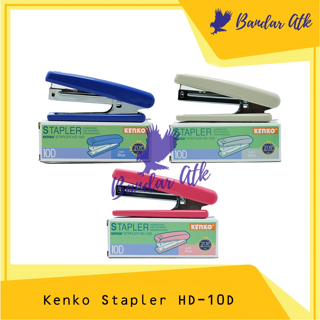 

STAPLER KENKO HD 10D STAPLES STEPLES HEKTER CEKREKAN [1 PCS]