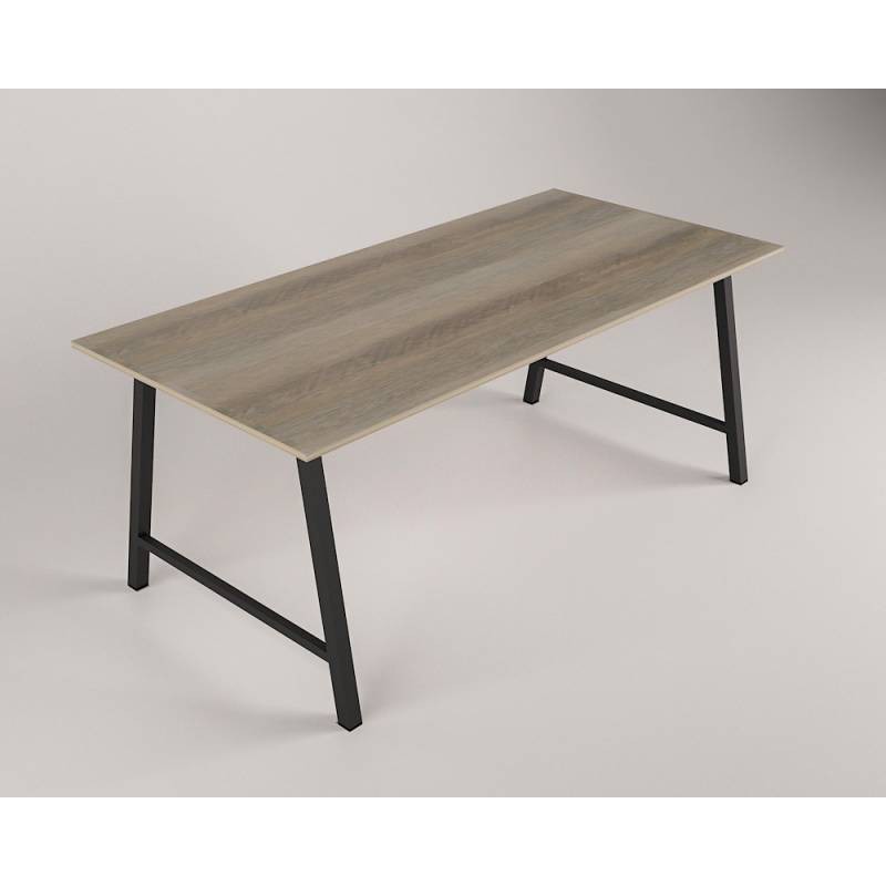 

JYSK Meja Makan Dining Table Gadeskov 190X90X75 Kipi Oak Black