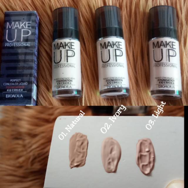 bioaqua perfect concealer liquid foundation