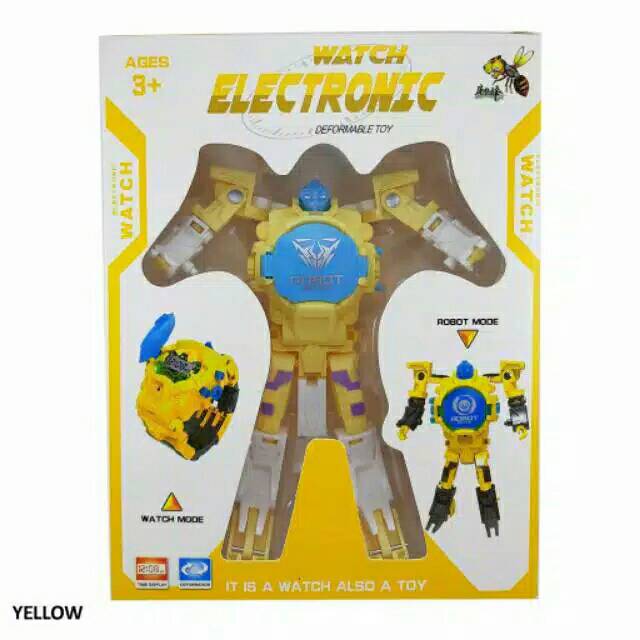 Jam Tangan Fashion Anak Robot Electronic Watch Character