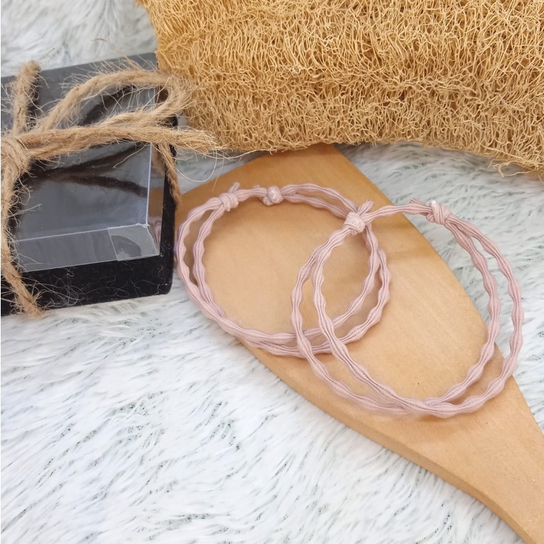 Gelang Twist Tali Elastis Padi Bisa Buat Ikat Rambut