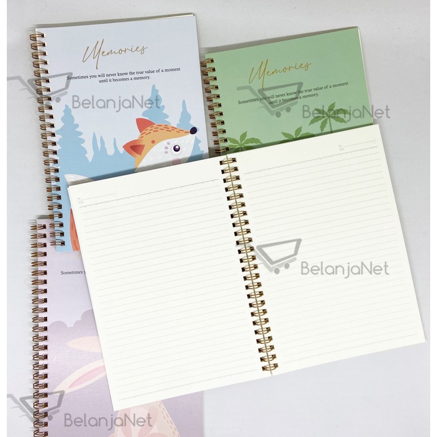 Buku Tulis Catatan Bergaris | Ruled Notebook Joyko NB-711 Memories A5