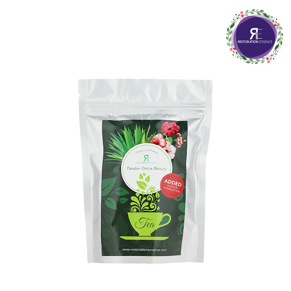 

[ RESS/Restoration Essence ] Pandan Detox Beauty Tea Anti-aging with Hibiscus -55g