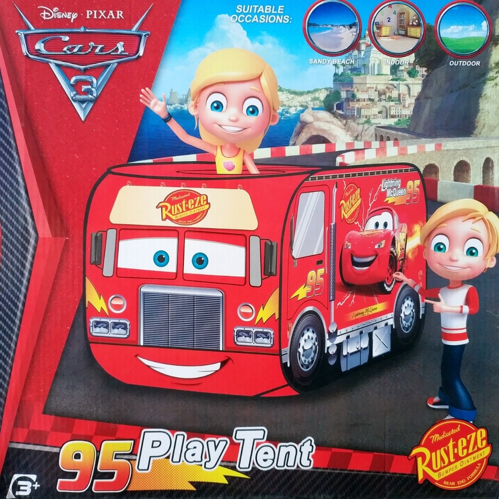 Tenda Anak Jual Jualan Es Krim Mobil Polisi Candy Cars Bus Sekolah Mainan Anak Model Pop Up Tent Bis
