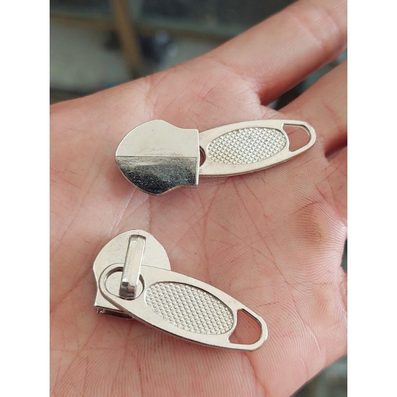 12 PCS KEPALA ZIPPER NO 10/KEPALA RESLETING NO 10/SLETING ZIPPER NO 10