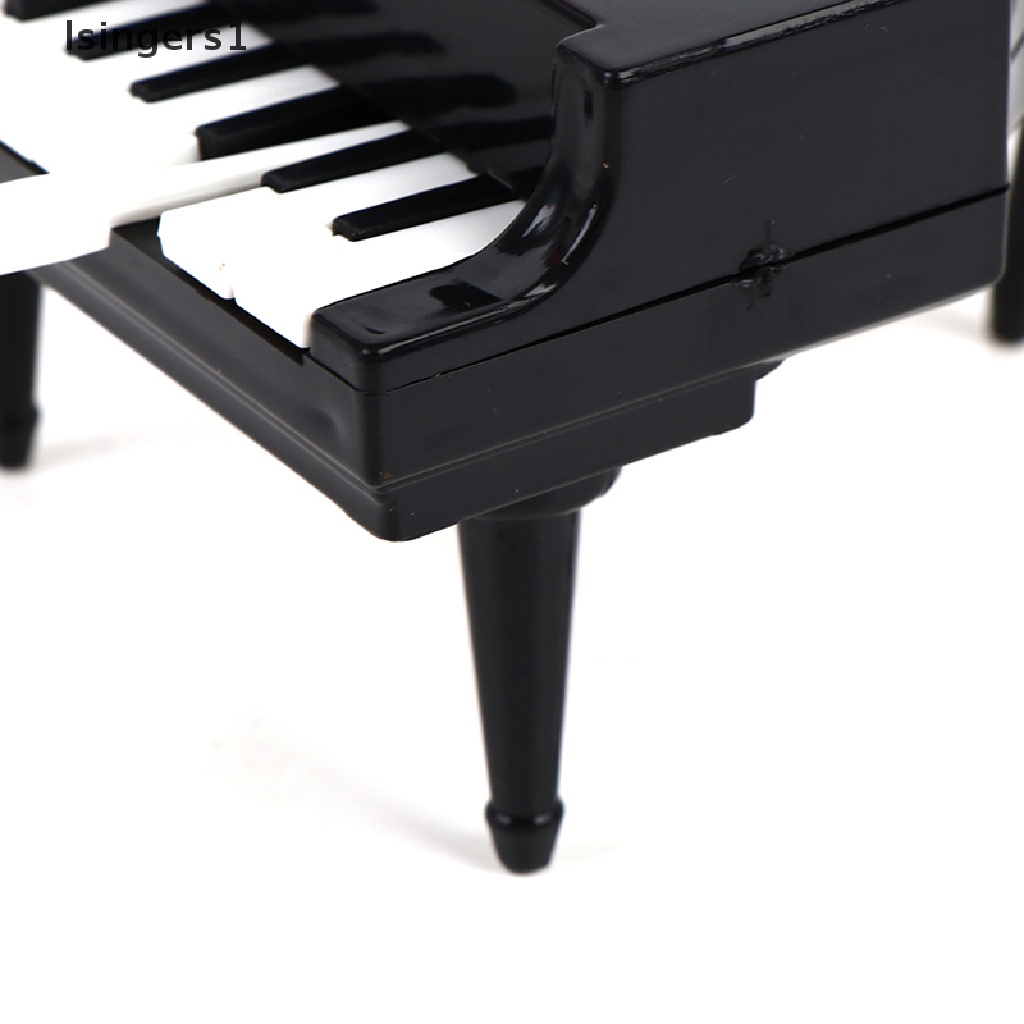 (lsingers1) 10pcs Garpu Buah / Kue / Dessert Mini Bentuk Piano Kartun Untuk Anak