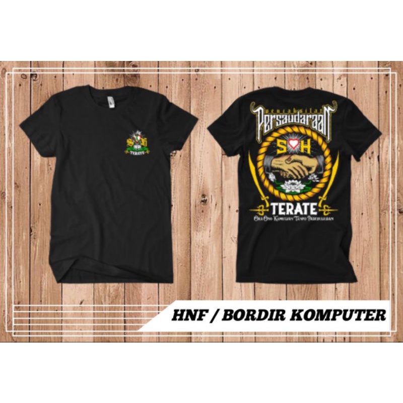 (BISA COD)KAOS PSHT BORDIR TERBARU/ KAOS BORDIR PSHT / KAOS PSHT LENGAN PENDEK / KAOS PSHT / KAOS DI