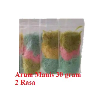 

Arum manis 30gr 2 rasa Enak