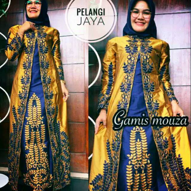 Abaya gamis mouza tralala original Pelangi Jaya