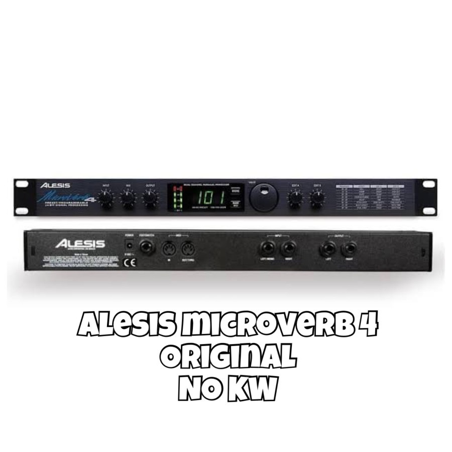 Alesis Microverb 4 Original garansi Resmi