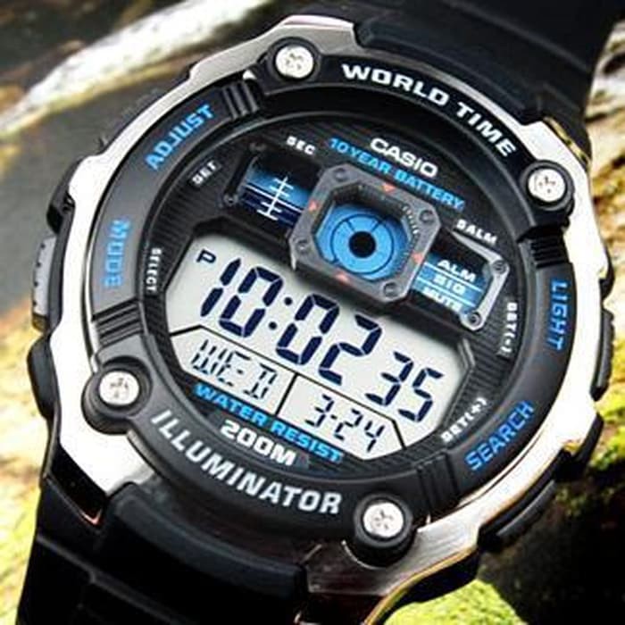 Jam Tangan Digital Casio Origina Pria Sports AE-2000W-1AVDF