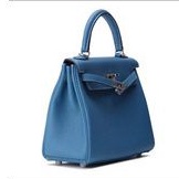 Hermes Kelly 28 Blue Jean original authentic