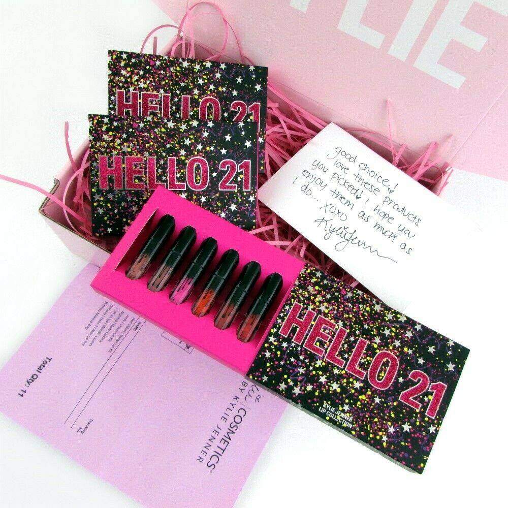 Kylie Cosmetics Hello 21 Minis Liquid lipsticks set