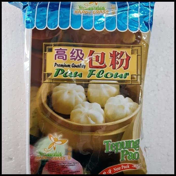 

Pao Flour / Tepung Bakpao Happy Grass 1300Gr