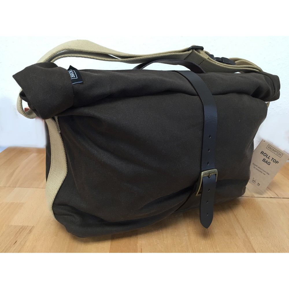 brompton roll top bag