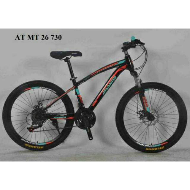  Sepeda  26  MTB  Atlantis  730 Sporty Rem Cakram 21 SPEED 