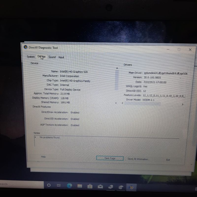 Laptop Hp 14-bs011TU, Core i3 - 6006U, Gen 6th, HD Graphics 520, Ram 4Gb / 1Tb Seri Baru, Like New, Lengkap, Black