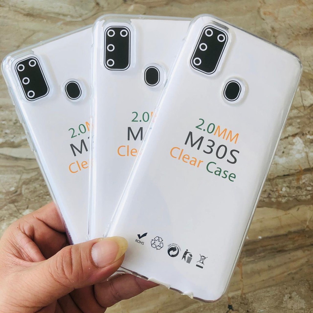 SAMSUNG GALAXY M30S / M21 Softcase Jelly Case 2.0mm Transparan