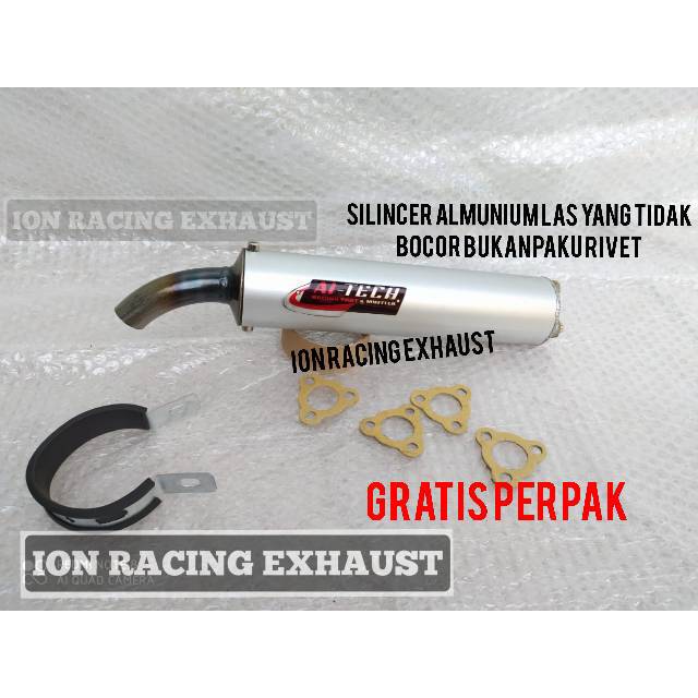 Silincer Only Knalpot Aitech Ninja R RR SS Rx King Repsol Fiz R Kalajengking .