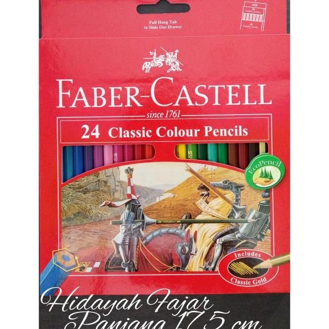 

Pensil Warna Faber-Castell - Pensil 24 Warna Faber-Castell