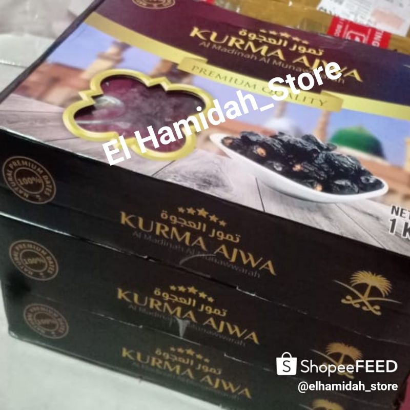 

KURMA AJWA MADINAH MUNAWWARAH PREMIUM QUALITY