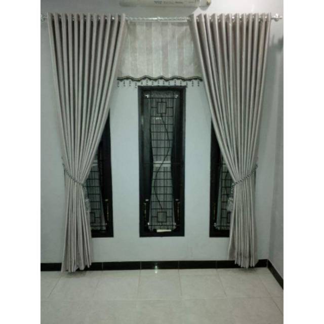 Gorden tirai premium 200x220 2x2 2 meter tirai jendela Gorden tirai premium 200x220 2x2 2 meter tirai jendela