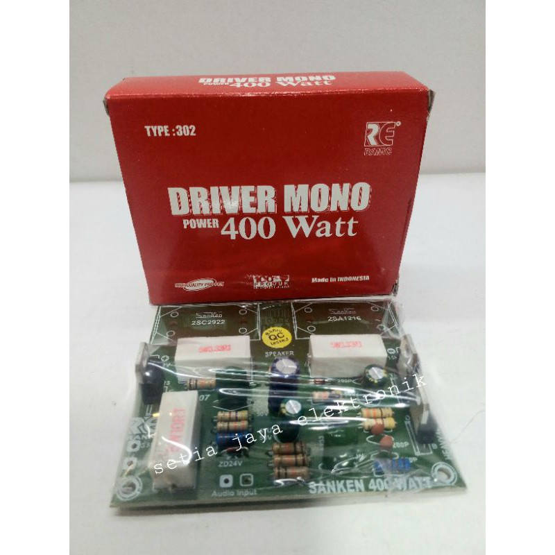 kit power amplifier mono tipe 302
