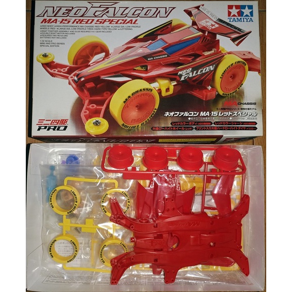 Tamiya Mini 4WD Neo Falcon MA-15 Red Body Special (92313)
