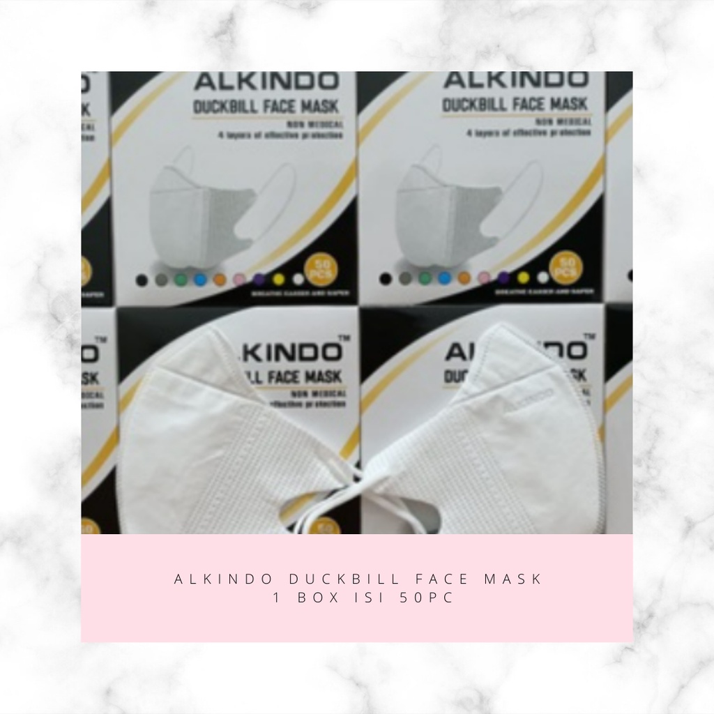 LITTLE MOLLY | Duckbill Soft Color Premium isi 50Pcs / Masker 3D Luxury Disposable / Masker Duckbill