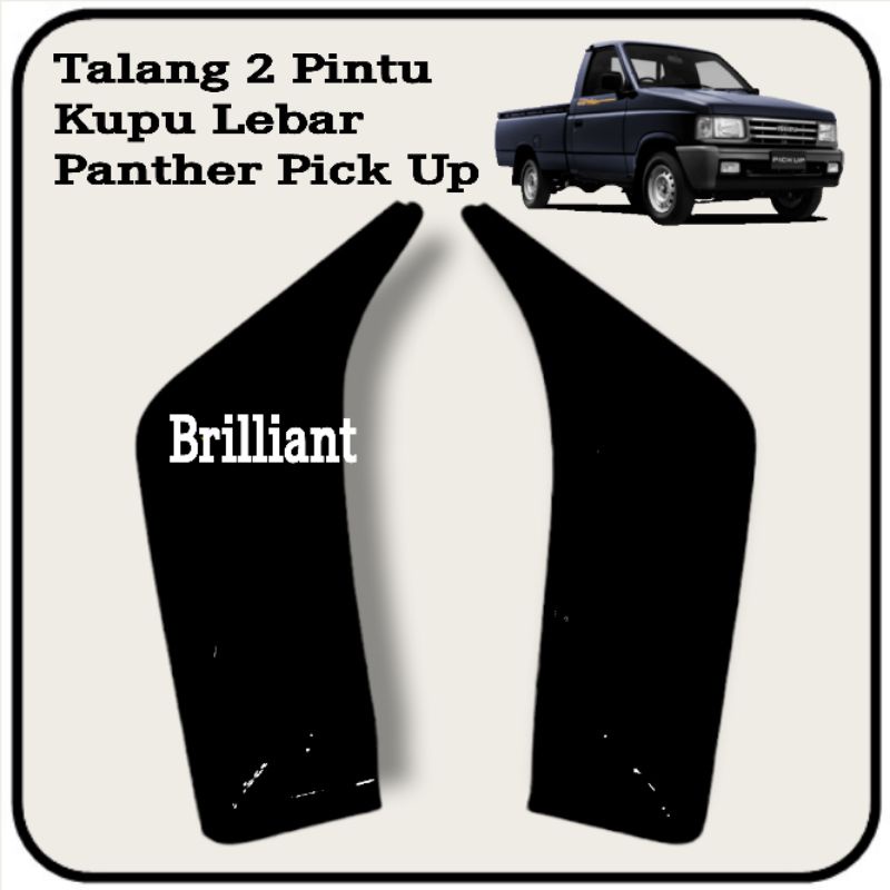 Talang Air 2 Pintu - Kupu Lebar - L300 / Carry / T120ss / Futura / Panther / Traga / Grand Max / Ragasa / Colt Diesel / Canter FE 710