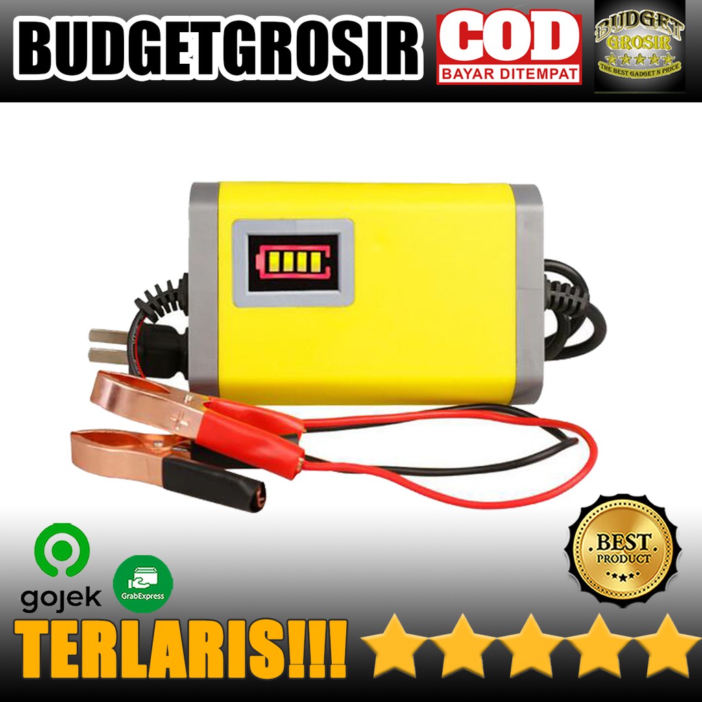 Charger Aki Motor Lead Acid 12V 2A - OTOHEROES - UD12