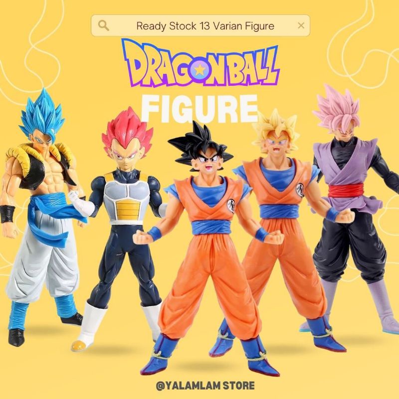 ACTION FIGURE DRAGON BALL Z SUPER GOKU SUPER SAIYAN ULTRA INSTING GOGETA VEGETA BROLY JIRENF