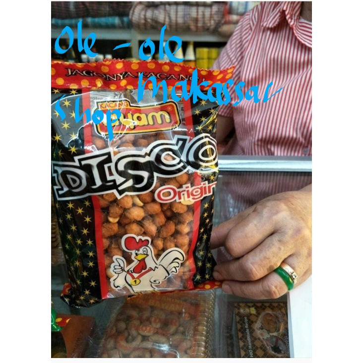 

kacang disco cap ayam 900 gram asli makassar