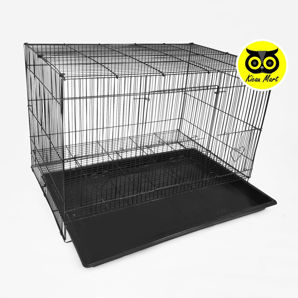 KANDANG KUCING BESI LIPAT SIZE M MEDIUM U/ KELINCI / SUGAR GLIDER / KITTEN / HAMSTER PET CAGE KDMDM-1
