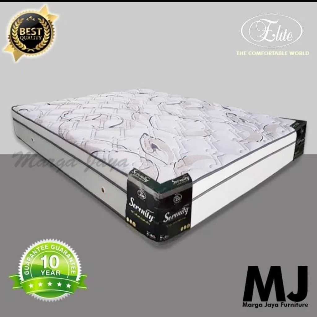 springbed kasur elite serenity pillowtop 180 x 200
