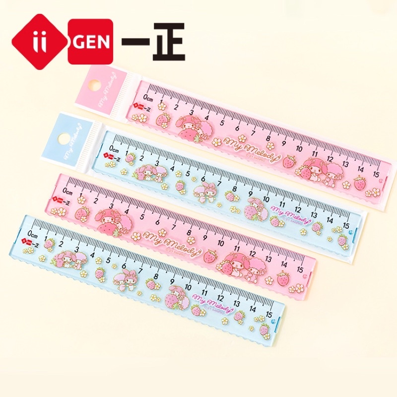 

DelunashopDL844S iigen Rules penggaris motif my melody 15cm Ruler