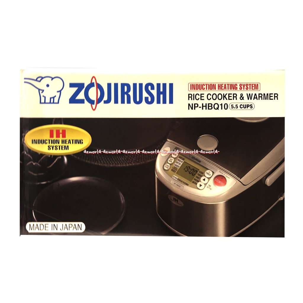 Zojirushi Rice Cooker &amp; Warmer NP -HBQ10 Ricecooker Penanak Nasi