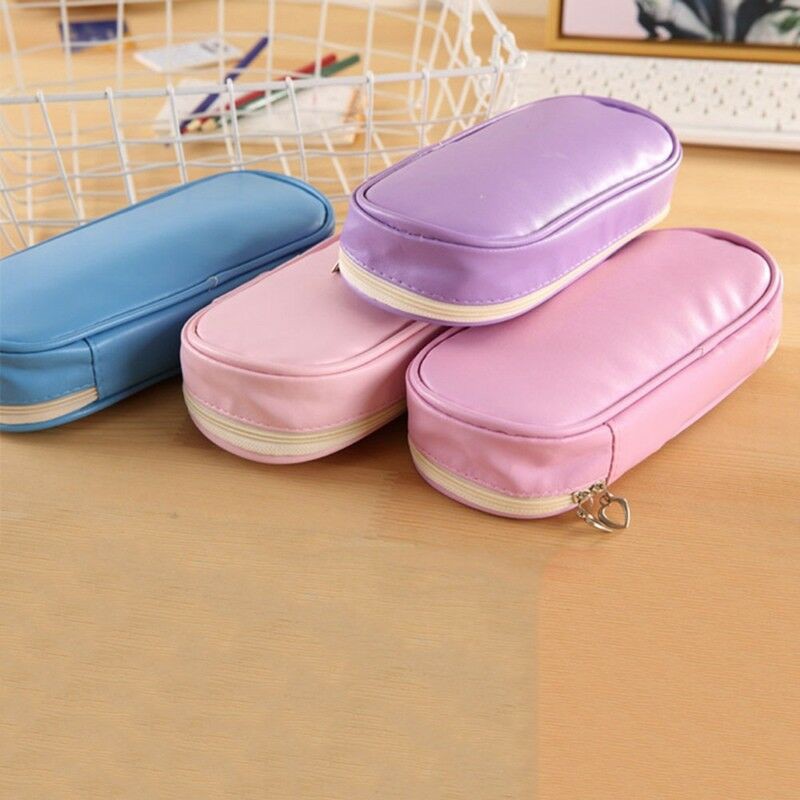 

Perlengkapan Sekolah Yo Yo Tempat Pensil Kapasitas Besar Bahan PU Motif Kartun Flamingo untuk