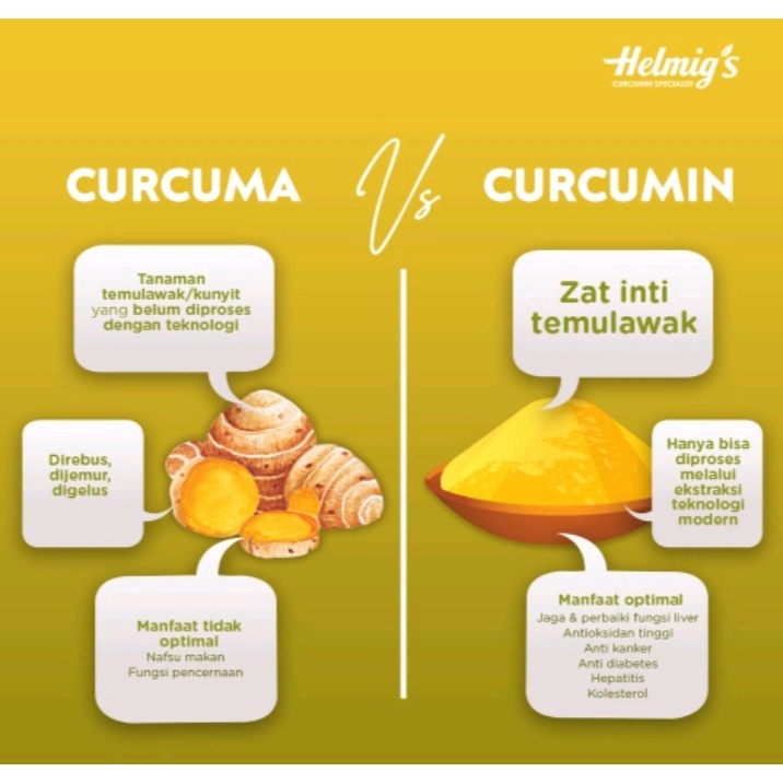 Helmig's Curcumin + Ginger 10 Sachet 18 gr