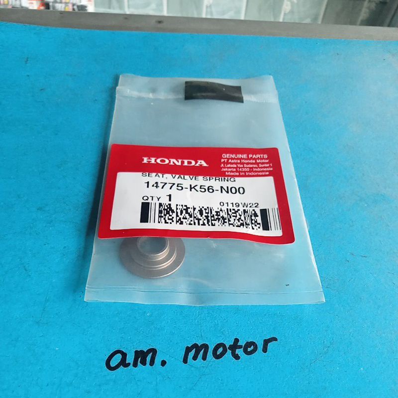 ring dudukan per klep cbr 150 R, Sonic, Supra GTR, Honda ori. harga per 1 pcs