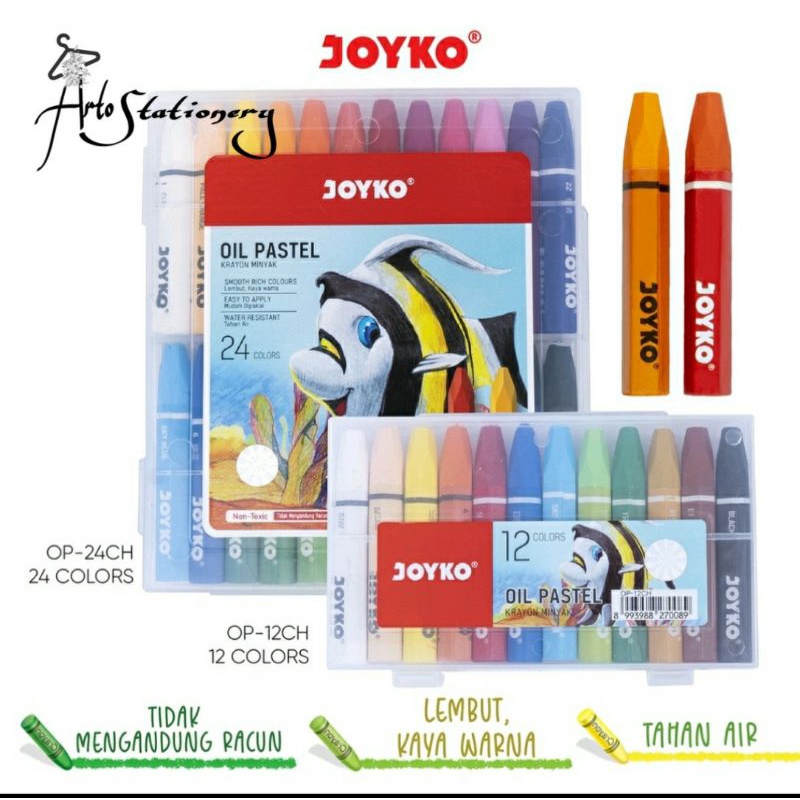 

krayon minyak oil pastel joyko