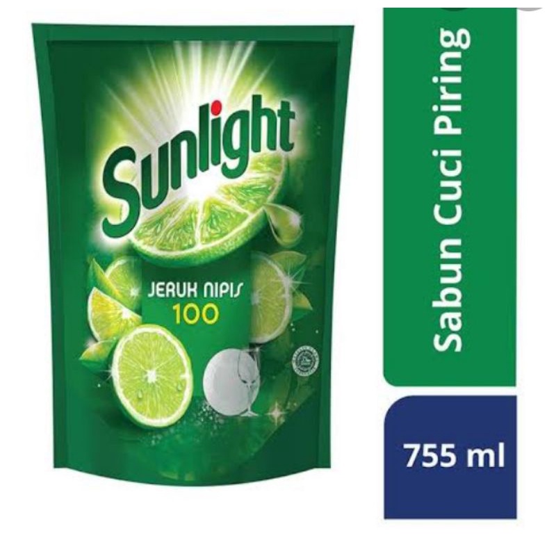 Sabun cuci piring Sunlight 755ml