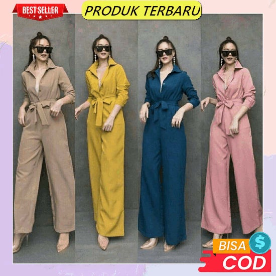 Sew Setelan Wanita Jumpsuit Pendek Jumpsuit Dewasa Jumpsuit Cantik Jumpsuit Murah Jumpsuit Kekinian 