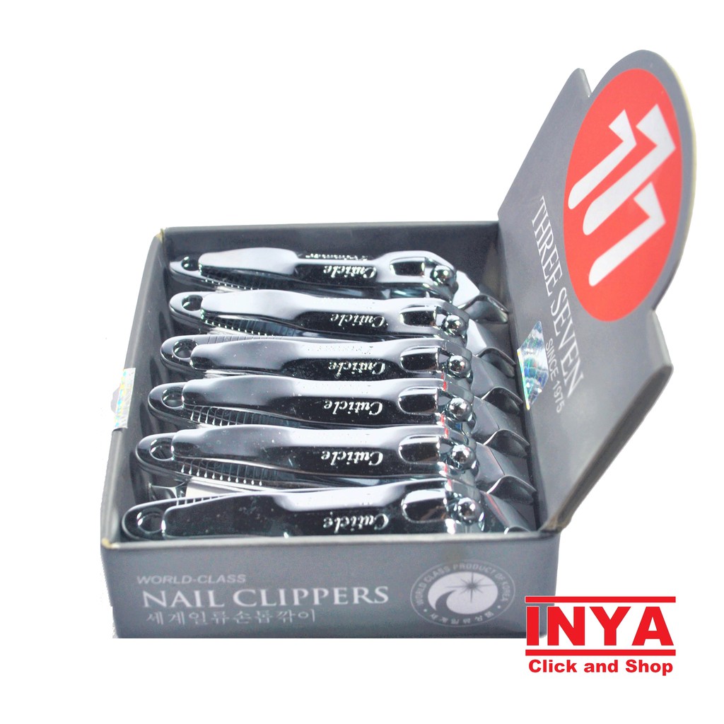 GUNTING KUKU MIRING 777 CT-118 ORIGINAL - MADE IN KOREA STAINLESS NAIL CLIPPER - BOX isi 12 pcs