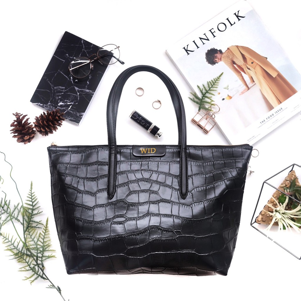 Myu Croco Handbag by Nonataliashop