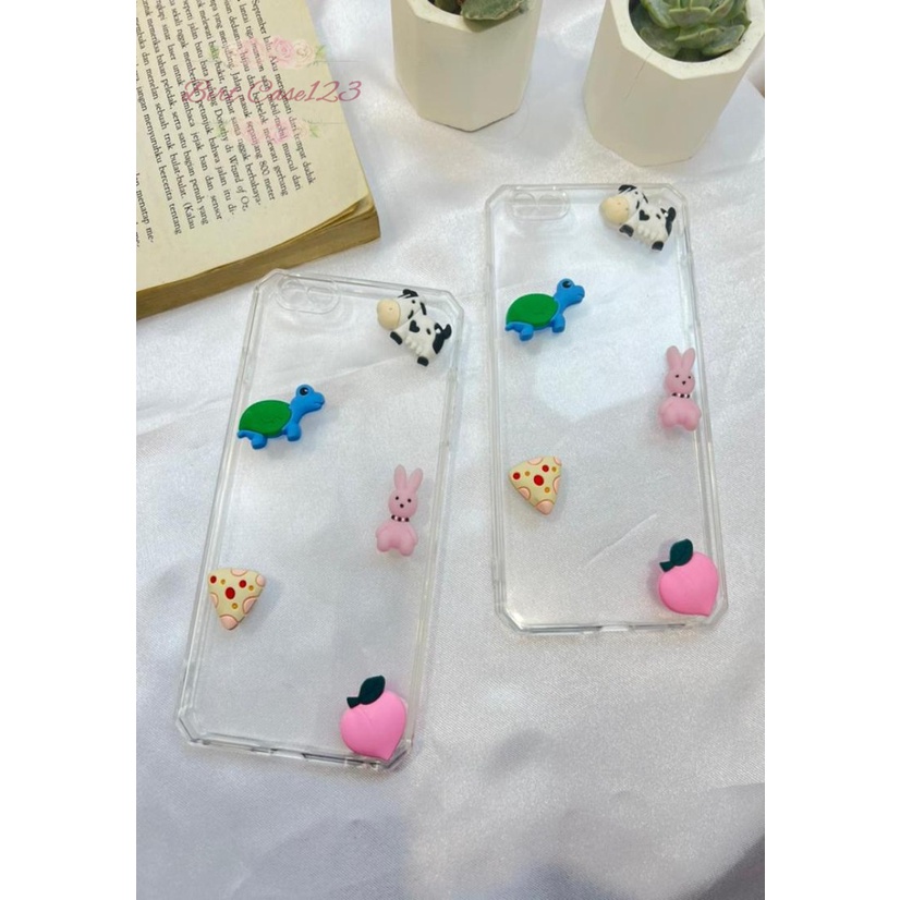 Y022 CLEAR CASE SOFTCASE CLEAR JELLY KARAKTER 3D CUTE VIVO Y11 Y12 Y15 Y17 Y20 Y20S Y12S Y21S Y30 Y50 Y30I Y51 2020 Y91 Y93 Y95 Y91C Y1S BC6087