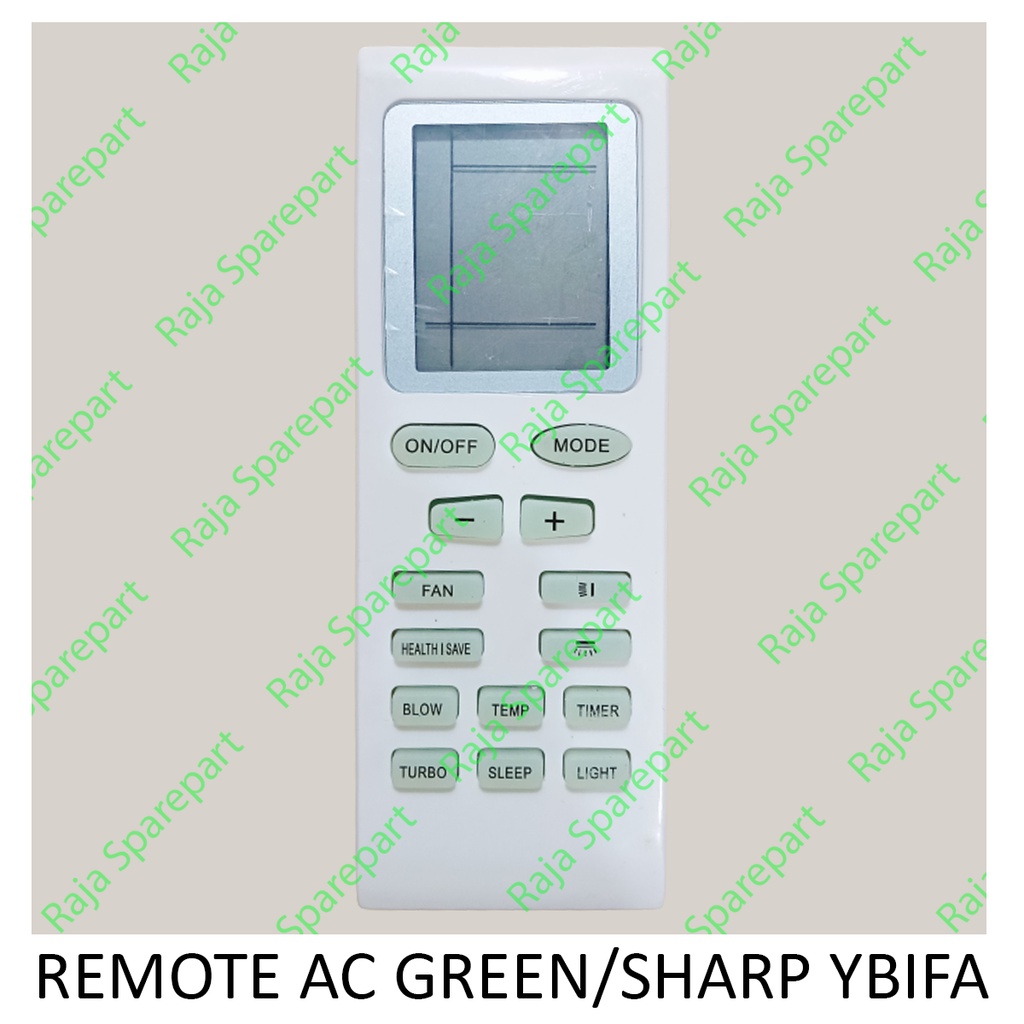 REMOTE AC GREE/SHARP YBIFA