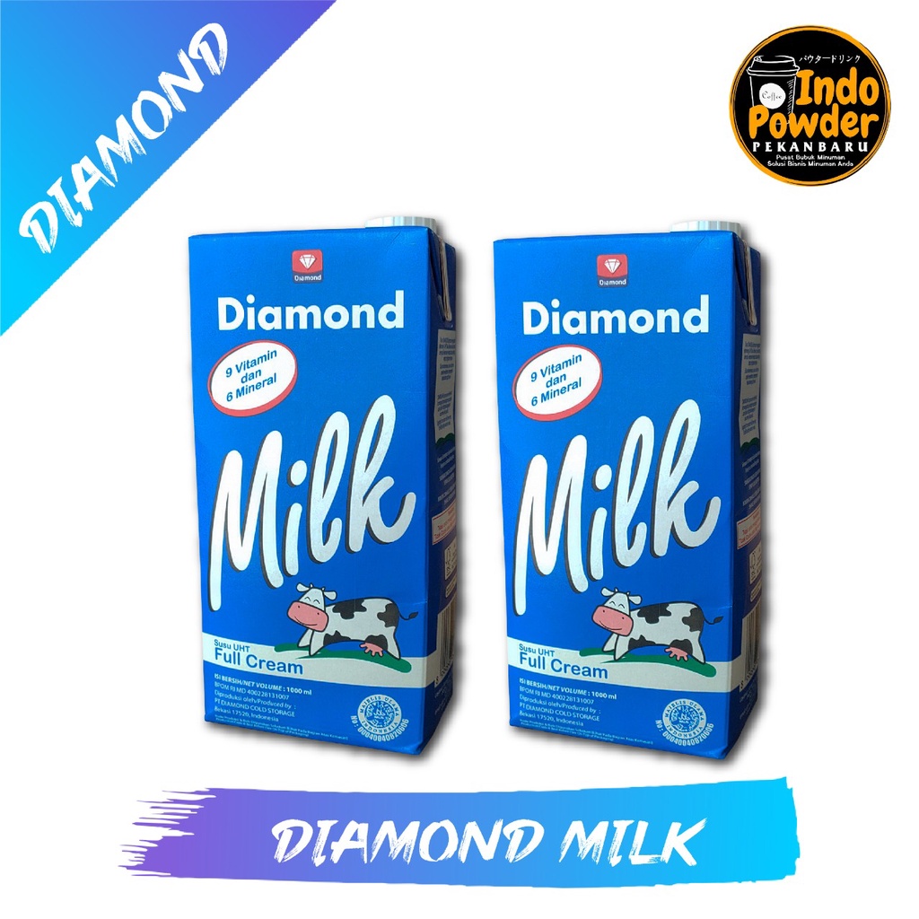 

DIAMOND MILK SUSU FULL CREAM 1 LITER